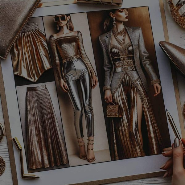 Quelle est la meilleure façon d'intégrer des textures métalliques dans votre tenue ?